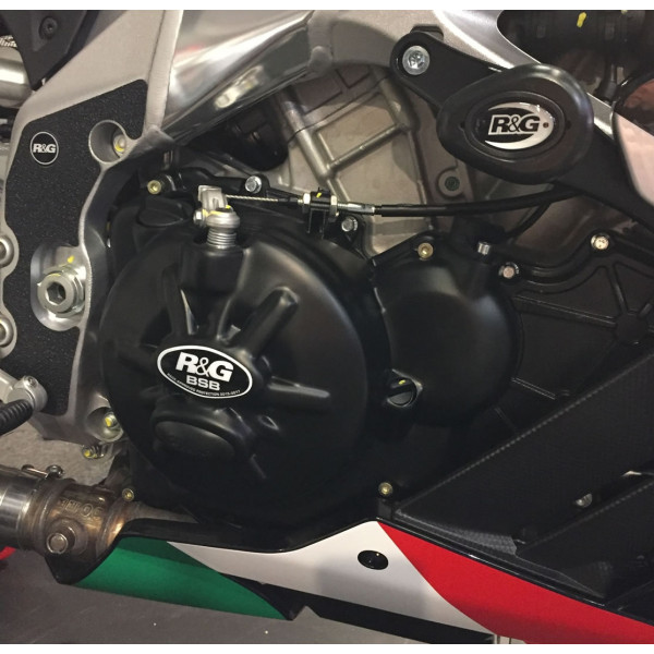 R&G Engine Case Cover Race Kit (2pc) Aprilia RSV4 '09'-14 and Tuono V4 '11-'17